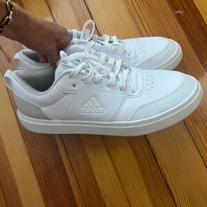 White adidas men’s 10.5